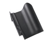 Braas Rubin 11V(P) Pultziegel (9312319) Seidenmatt tiefschwarz