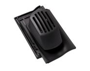 Braas Rubin 11V(P) Ton-Sanilüfter offen (9328621) Matt anthrazit