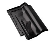 Braas Rubin 11V(H)+(P) Schneefangpfanne (509202) anthrazit