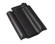 Braas Rubin 13V Doppelwulstziegel (8210421) Matt Anthrazit