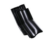 Braas Rubin 13V Knickziegel (8214547) Hochglanz Brillantschwarz