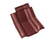 Braas Rubin 13V Knick-Doppelwulstziegel (8214811) Seidenmatt Rotbuche