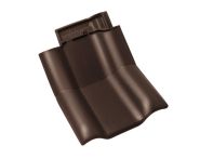 Braas Rubin 13V Knick-Doppelwulstziegel (8214846) Seidenmatt Teak