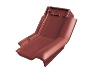 Braas Rubin 13V Knick-Ortgangziegel rechts (8214311) Seidenmatt Rotbuche