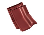 Braas Rubin 13V Knickziegel (8214511) Seidenmatt Rotbuche