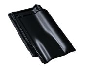 Braas Rubin 13V Lüfterziegel (8209547) Hochglanz Brillantschwarz