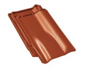 Braas Rubin 13V Lüfterziegel (8209516) Seidenmatt Herbstrot