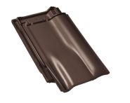 Braas Rubin 13V Lüfterziegel (8209546) Seidenmatt Teak