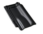 Braas Rubin 13V Lüfterziegel (8209519) Seidenmatt Tiefschwarz