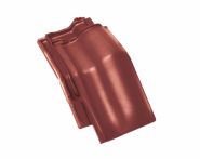 Braas Rubin 13V Halber Mansardziegel (8214711) Seidenmatt Rotbuche