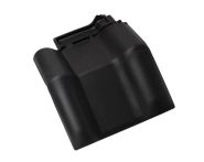 Braas Rubin 13V Mansard-Doppelwulstziegel (7914957) Matt Graphitgrau