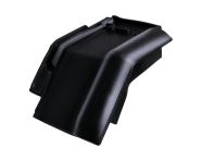 Braas Rubin 13V Mansard-Ortgangziegel rechts (8214147) Hochglanz Brillantschwarz