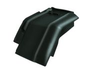 Braas Rubin 13V Mansard-Ortgangziegel rechts (8214110) Hochglanz Tanne