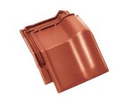 Braas Rubin 13V Mansardziegel (8214016) Seidenmatt Herbstrot