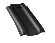 Braas Rubin 13V Ortgangziegel links (8210121) Matt Anthrazit