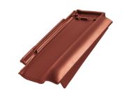Braas Rubin 13V Ortgangziegel rechts (8210006) Seidenmatt Kastanie
