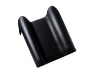 Braas Rubin 13V Pult-Doppelwulstziegel (8212647) Hochglanz Brillantschwarz