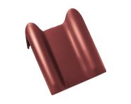 Braas Rubin 13V Pult-Doppelwulstziegel (8212611) Seidenmatt Rotbuche