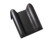 Braas Rubin 13V Pult-Doppelwulstziegel (8212649) Seidenmatt Royalgrau