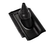 Braas Rubin 13V Ton-Antennenziegel (7929157) Matt Graphitgrau