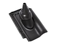 Braas Rubin 13V Ton-Antennenziegel (8229149) Seidenmatt Royalgrau