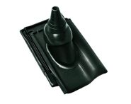 Braas Rubin 13V Ton-Antennenziegel (8229110) Hochglanz Tanne