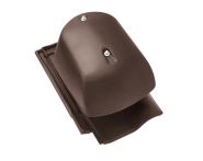 Braas Rubin 13V DuroVent Premium Lüfter DN 150 (8228131) Matt MN-dunkelbraun