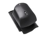 Braas Rubin 13V DuroVent Premium Lüfter DN 150 (8228149) Seidenmatt royalgrau