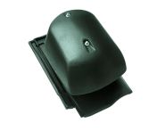 Braas Rubin 13V DuroVent Premium Lüfter DN 150 (8228110) Hochglanz tanne