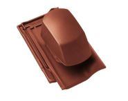 Braas Rubin 13V Ton-Sanilüfter (8229006) Seidenmatt Kastanie