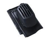 Braas Rubin 13V Ton-Sanilüfter (8228647) Hochglanz Brillantschwarz