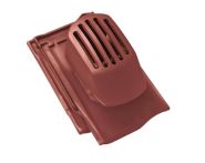 Braas Rubin 13V Ton-Sanilüfter (8228611) Seidenmatt Rotbuche