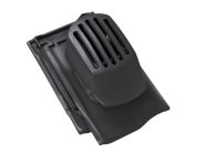 Braas Rubin 13V Ton-Sanilüfter (8228619) Seidenmatt Tiefschwarz