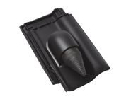 Braas Rubin 13V Ton-Solar-/Kabeldurchgang (8229321) Matt Anthrazit