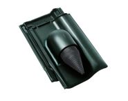 Braas Rubin 13V Ton-Solar-/Kabeldurchgang (8229310) Hochglanz Tanne