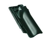 Braas Rubin 13V Firstanschlussziegel halb (8209410) Hochglanz Tanne