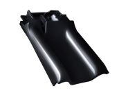 Braas Rubin 13V Firstanschluss-Ortgang links (8209247) Hochglanz Brillantschwarz