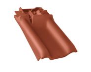 Braas Rubin 13V Firstanschluss-Ortgang links (8209203) Matt Kupferrot