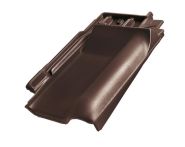 Braas Rubin 13V Firstanschluss-Ortgang rechts (8209146) Seidenmatt Teak