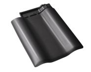 Braas Rubin 9V Doppelwulstziegel (8610449) Seidenmatt royalgrau