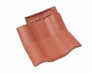 Braas Rubin 9V Knick-Doppelwulstziegel (8614800) Matt naturrot