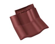 Braas Rubin 9V Knick-Doppelwulstziegel (8614840) Matt lavarot