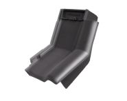 Braas Rubin 9V Knick-Ortgangziegel rechts (8614308) Matt anthrazit