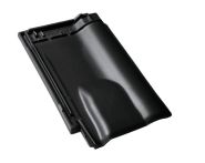 Braas Rubin 9V Lüfterziegel (8609514) Seidenmatt tiefschwarz