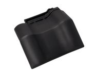 Braas Rubin 9V Mansard-Doppelwulstziegel (8614908) Matt anthrazit