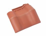 Braas Rubin 9V Mansard-Doppelwulstziegel (8614900) Matt naturrot