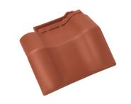 Braas Rubin 9V Mansard-Doppelwulstziegel (8614903) Matt kupferrot