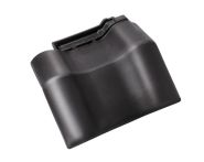 Braas Rubin 9V Mansard-Doppelwulstziegel (8614949) Seidenmatt royalgrau