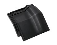 Braas Rubin 9V Mansardziegel (8614014) Seidenmatt tiefschwarz