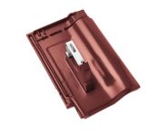 Braas Rubin 9V Modulstütze mit Grundpfanne (8629540) Matt lavarot